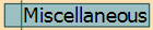Miscellaneous